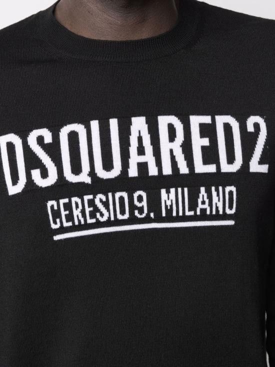 Dsquared2 DSQUARED2 Men Sweater S71HA1121 S17435961 Black Size US S / EU 44-46 / 1 - 3 Thumbnail