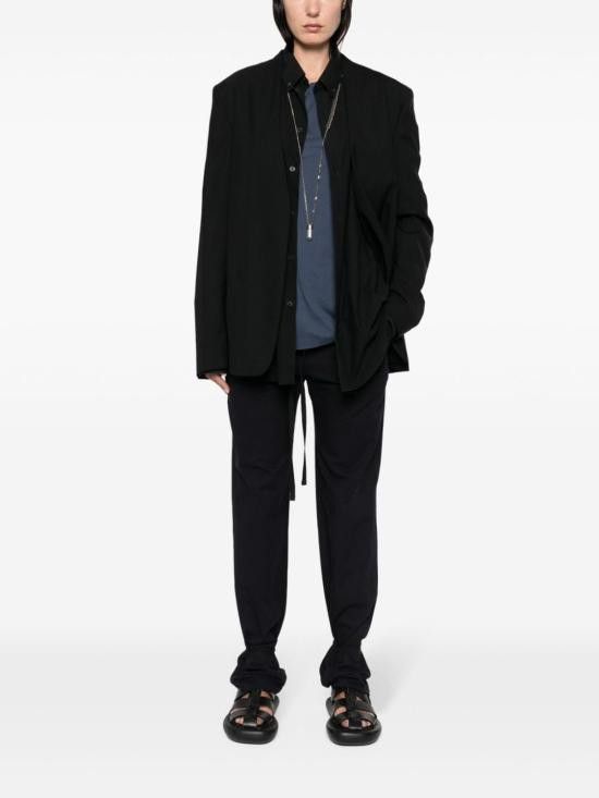 Lemaire LEMAIRE Women Straight Pants PA1098 LF1253803 Blue Size 27" / US 4 / IT 40 - 3 Thumbnail