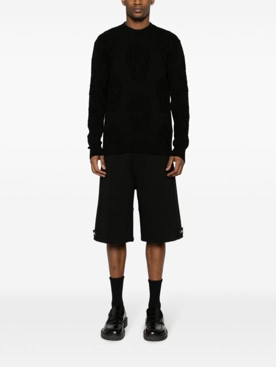 Alexander McQueen ALEXANDER MCQUEEN Men Sweater 775862 Q1A711000 Black Size US M / EU 48-50 / 2 - 5 Thumbnail