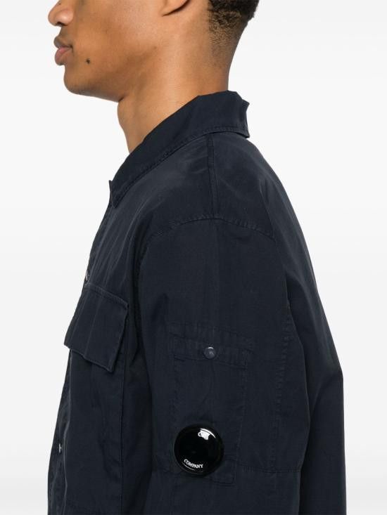 C.P. Company C.P. COMPANY Men Jacket 18CMOS237A 005691G888 Blue Size US XL / EU 56 / 4 - 4 Thumbnail