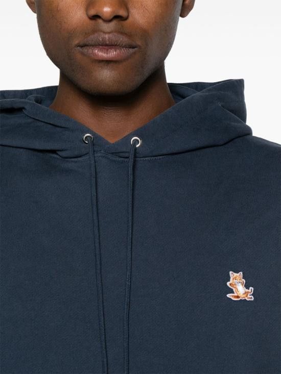 Maison Kitsune MAISON KITSUNE Women Hoodies LM00706 KM0001P476 Blue Size S / US 4 / IT 40 - 4 Thumbnail