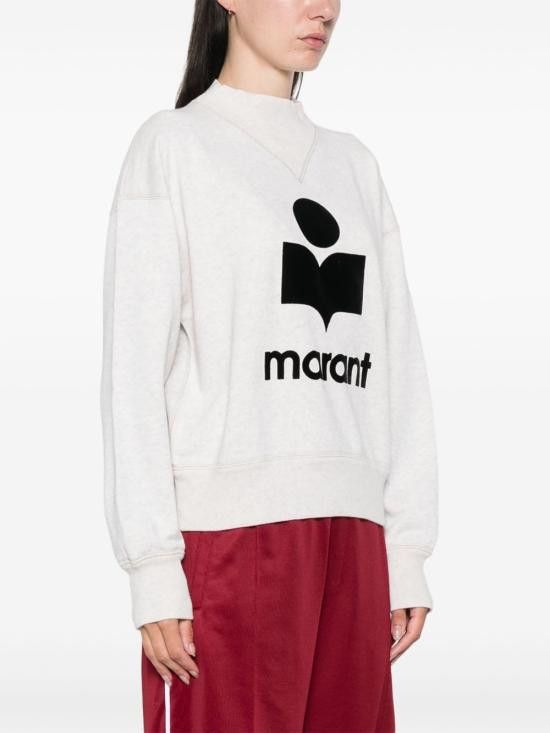 Isabel Marant Etoile ISABEL MARANT ETOILE Women Hoodies SW0003FA A1M07E 23EC Beige Size S / US 4 / IT 40 - 3 Thumbnail