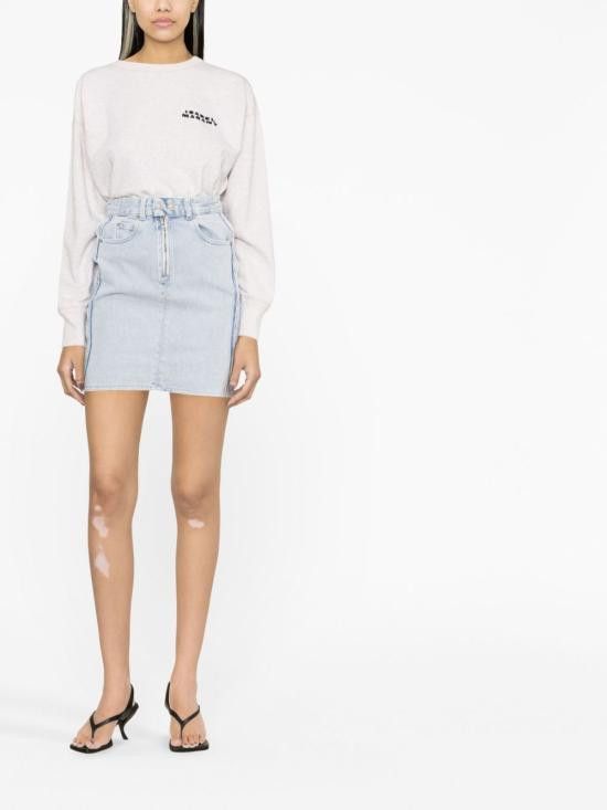 Isabel Marant ISABEL MARANT Women Hoodies SW0054FA A2M41I 23EC Beige Size S / US 4 / IT 40 - 4 Thumbnail