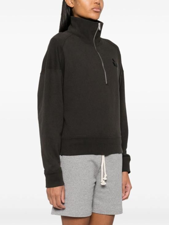 Isabel Marant Etoile ISABEL MARANT ETOILE Women Hoodies SW0093FA A1M07E 02FK Black Size XS / US 0-2 / IT 36-38 - 2 Thumbnail