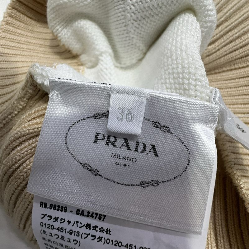 Prada Prada Color Block Short Sleeve Sweater Size US XS / EU 42 / 0 - 2 Thumbnail