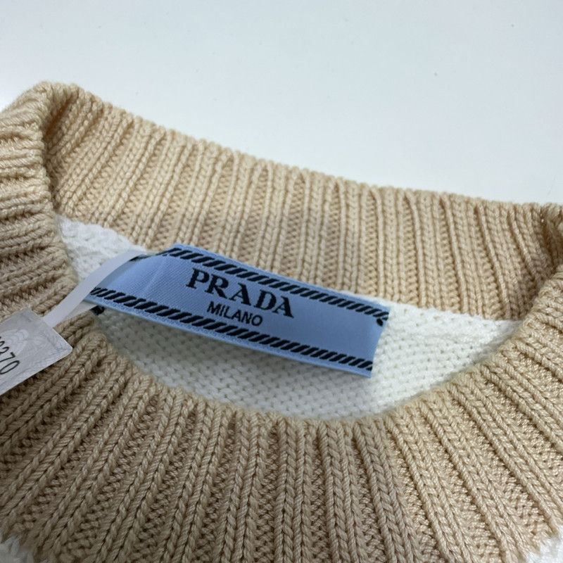 Prada Prada Color Block Short Sleeve Sweater Size US XS / EU 42 / 0 - 4 Thumbnail