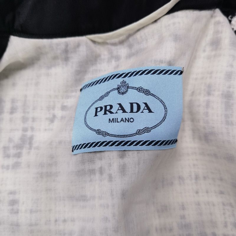 Prada Prada SS22 Checkered Long Sleeve Jacket Size US S / EU 44-46 / 1 - 9 Thumbnail