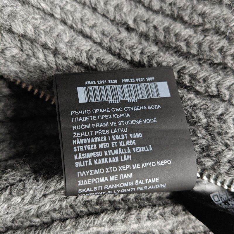Prada Prada SS22 Gray Wool Knit Long Sleeve Sweater Size US S / EU 44-46 / 1 - 5 Thumbnail