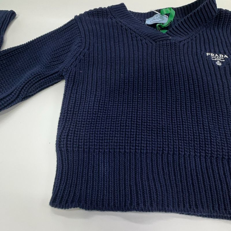 Prada Prada Short Sleeve Knit Sweater for Women Size US XS / EU 42 / 0 - 7 Thumbnail