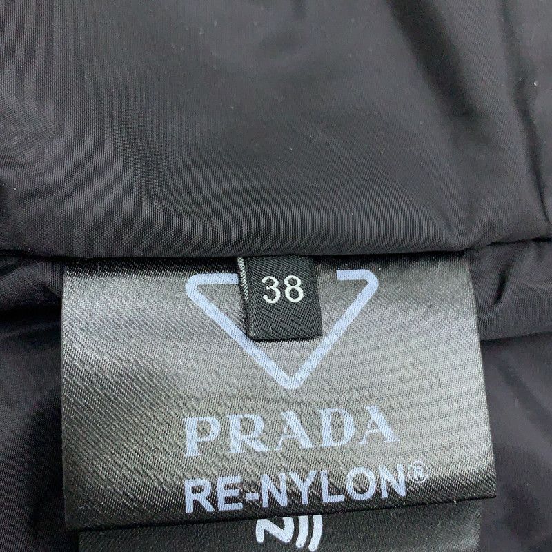 Prada Prada Re-Nylon Black Down Jacket for Women Size US XS / EU 42 / 0 - 11 Thumbnail