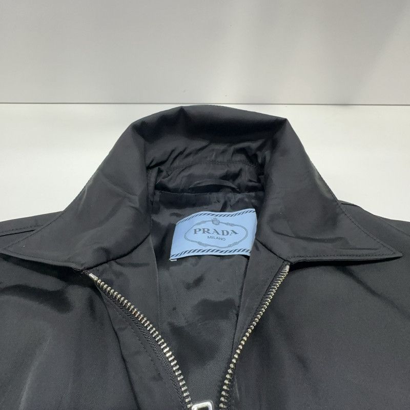 Prada Prada Black Cropped Long Sleeve Jacket Size US XS / EU 42 / 0 - 12 Thumbnail