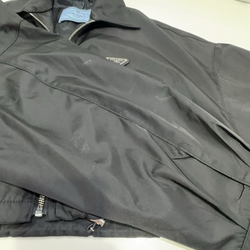 Prada Prada Black Cropped Long Sleeve Jacket Size US XS / EU 42 / 0 - 4 Thumbnail