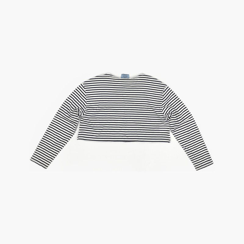 Prada Prada Striped Long Sleeve Knit T-Shirt Size US XS / EU 42 / 0 - 7 Thumbnail