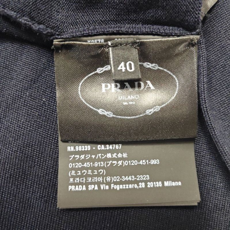 Prada Prada SS22 Wool Turtleneck Sweater for Women Size US S / EU 44-46 / 1 - 6 Thumbnail