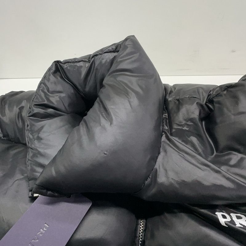 Prada Prada FW22 Black Logo Puffer Jacket Size US S / EU 44-46 / 1 - 7 Thumbnail