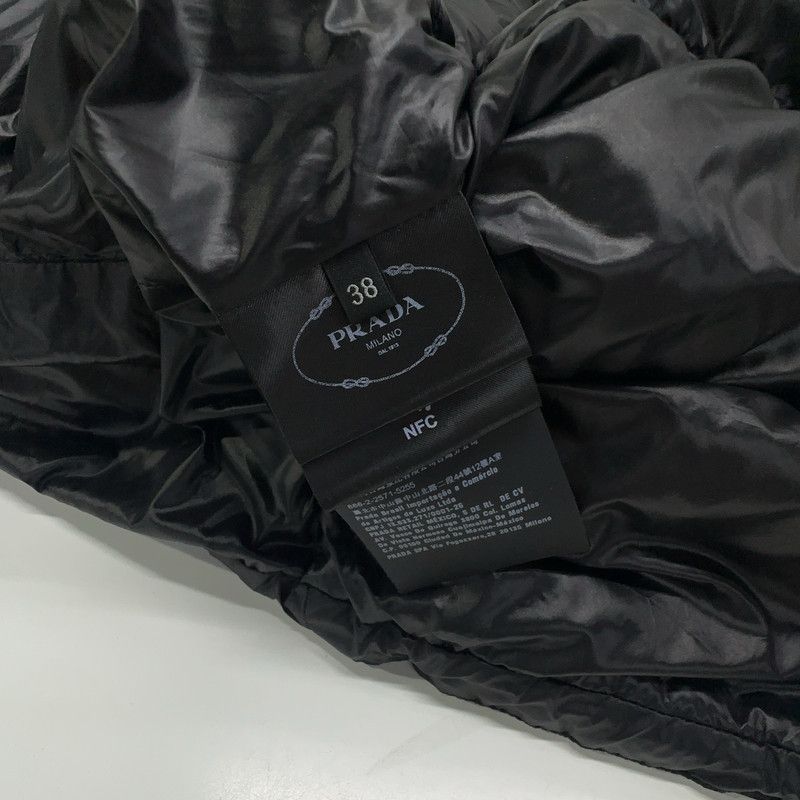 Prada Prada FW22 Black Logo Puffer Jacket Size US S / EU 44-46 / 1 - 5 Thumbnail