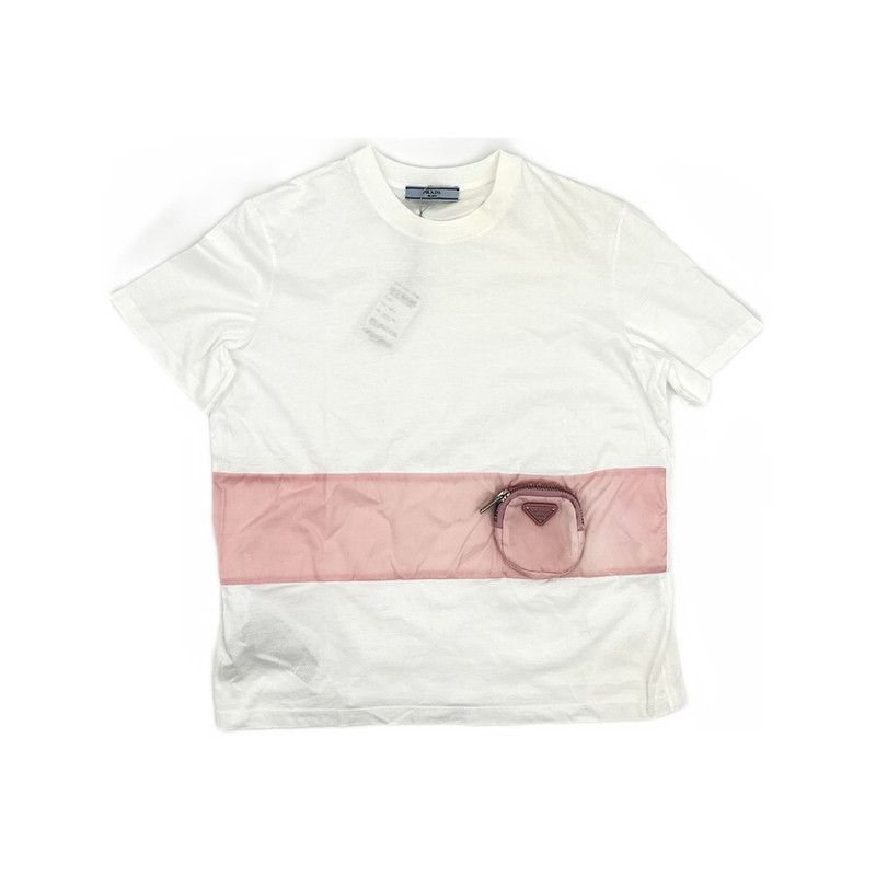 Prada Prada Detachable Bag Decor T-shirt Size US M / EU 48-50 / 2 - 11 Thumbnail