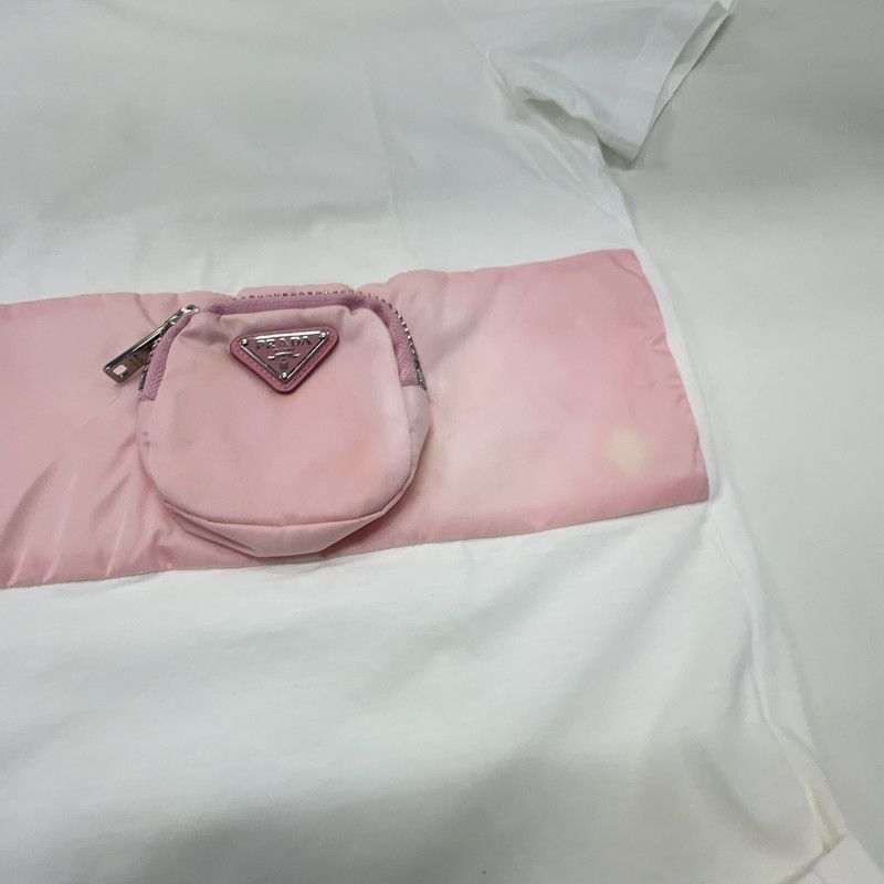 Prada Prada Detachable Bag Decor T-shirt Size US M / EU 48-50 / 2 - 5 Thumbnail