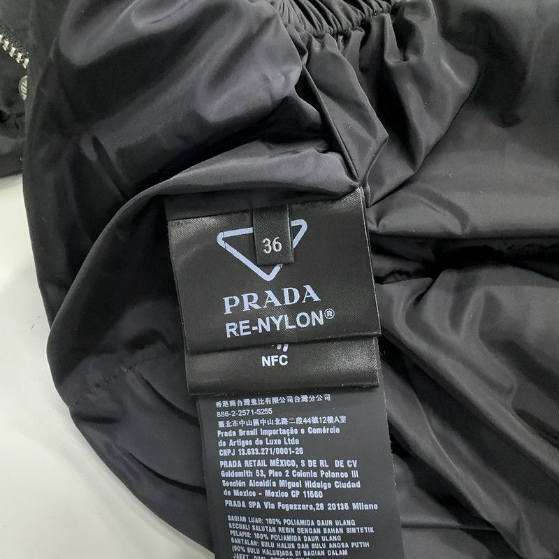 Prada Prada Re-Nylon Warm Zip Jacket for Women Size US S / EU 44-46 / 1 - 5 Thumbnail