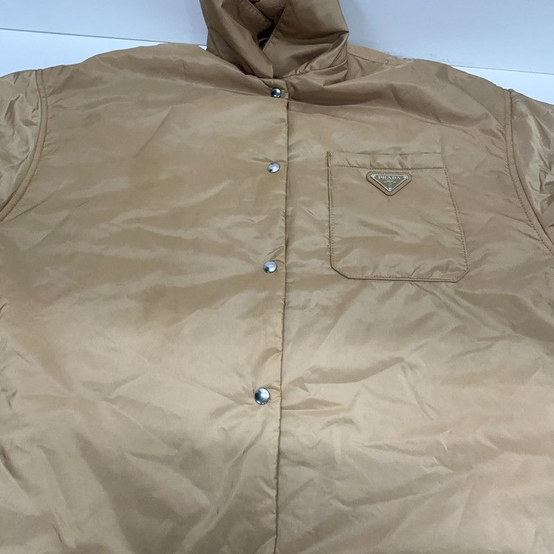 Prada Prada Logo-Embellished Long Sleeve Jacket Size US S / EU 44-46 / 1 - 9 Thumbnail