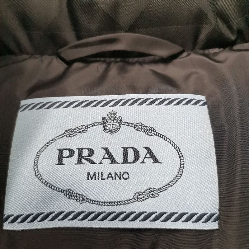 Prada Prada Black Zip Cropped Long Sleeve Jacket Size US S / EU 44-46 / 1 - 4 Thumbnail