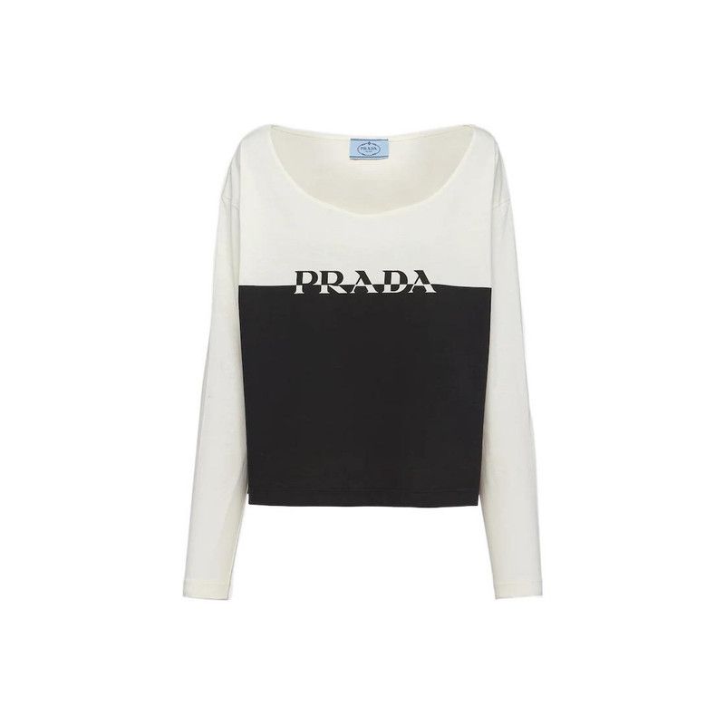 Prada Prada SS22 Color Block Long Sleeve T-Shirt Size US M / EU 48-50 / 2 - 5 Thumbnail