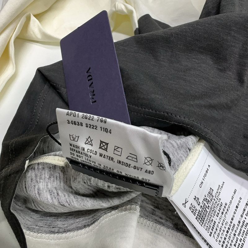 Prada Prada SS22 Color Block Long Sleeve T-Shirt Size US M / EU 48-50 / 2 - 4 Thumbnail
