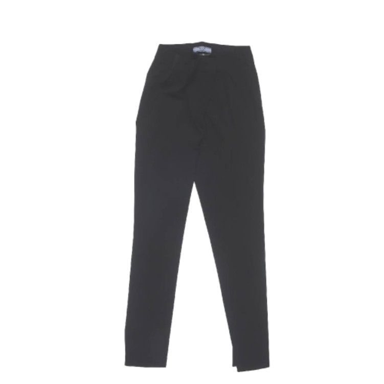 Prada Prada Black Casual Straight Pants for Women Size US 42 / EU 58 - 6 Thumbnail