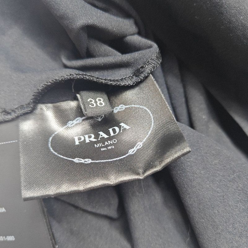 Prada Prada High Neck Black Knit Top Size US S / EU 44-46 / 1 - 4 Thumbnail