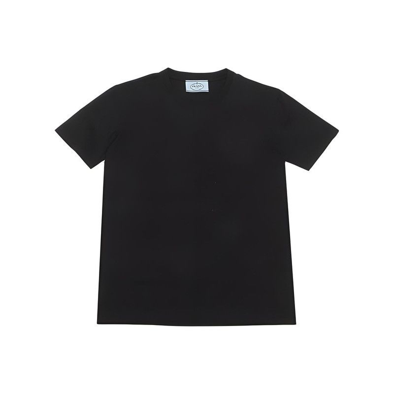 Prada Prada Black Short Sleeve T-Shirt for Women Size US S / EU 44-46 / 1 - 3 Thumbnail