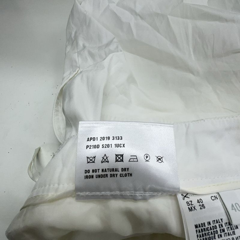 Prada Prada SS23 White Ankle Zip Casual Pants Size US 40 / EU 56 - 7 Thumbnail