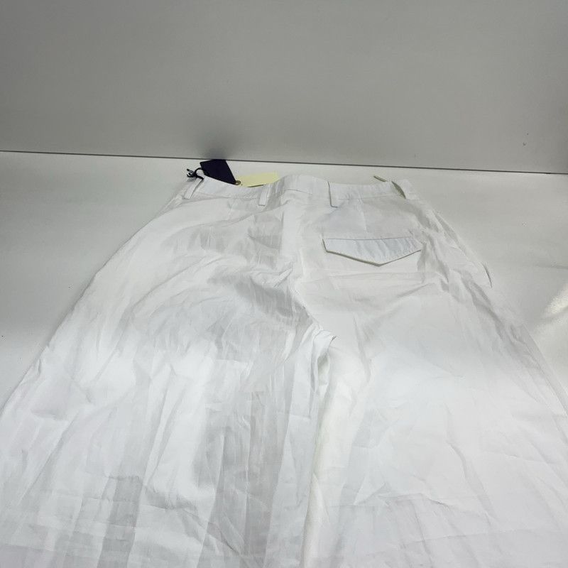 Prada Prada SS23 White Ankle Zip Casual Pants Size US 40 / EU 56 - 8 Thumbnail