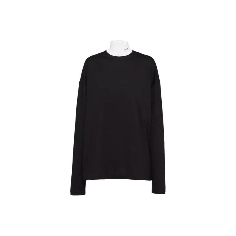 Prada Prada SS23 Colorblock Logo Turtleneck Top Size US M / EU 48-50 / 2 - 3 Thumbnail