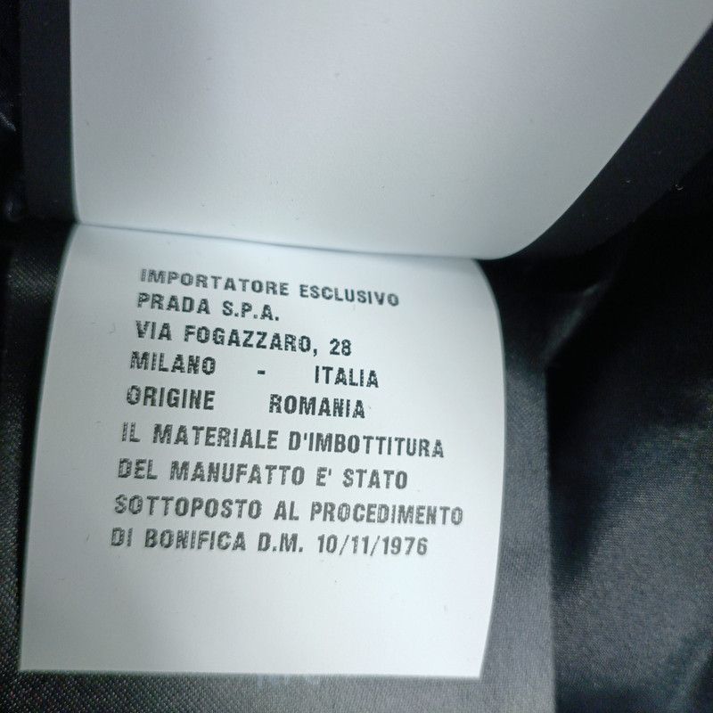 Prada Prada Black Detachable Sleeve Down Jacket Size US S / EU 44-46 / 1 - 3 Thumbnail