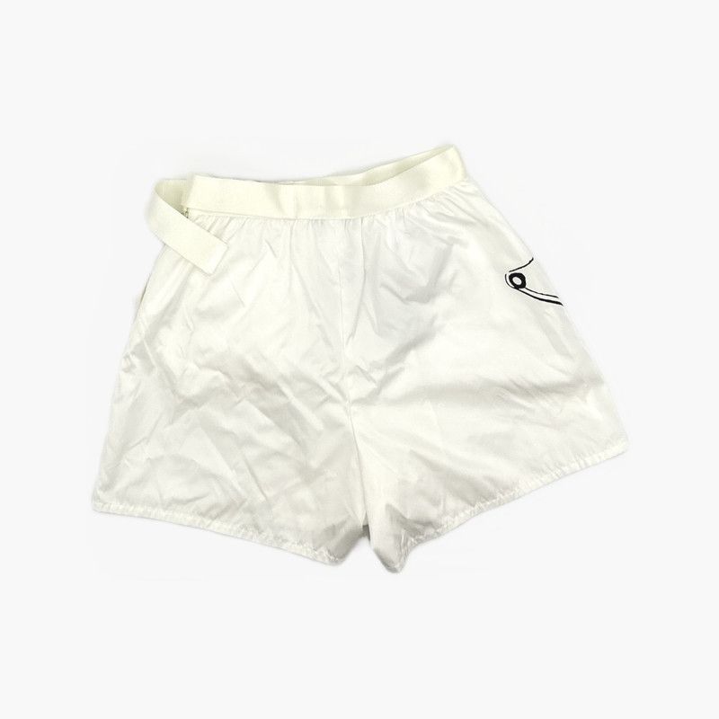 Prada Prada SS21 White Nylon Shorts for Women Size US 40 / EU 56 - 5 Thumbnail