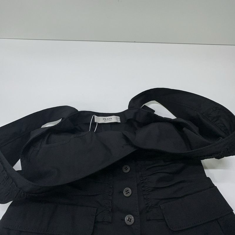 Prada Prada Black Short-Sleeve Vest for Women Size US XS / EU 42 / 0 - 10 Thumbnail