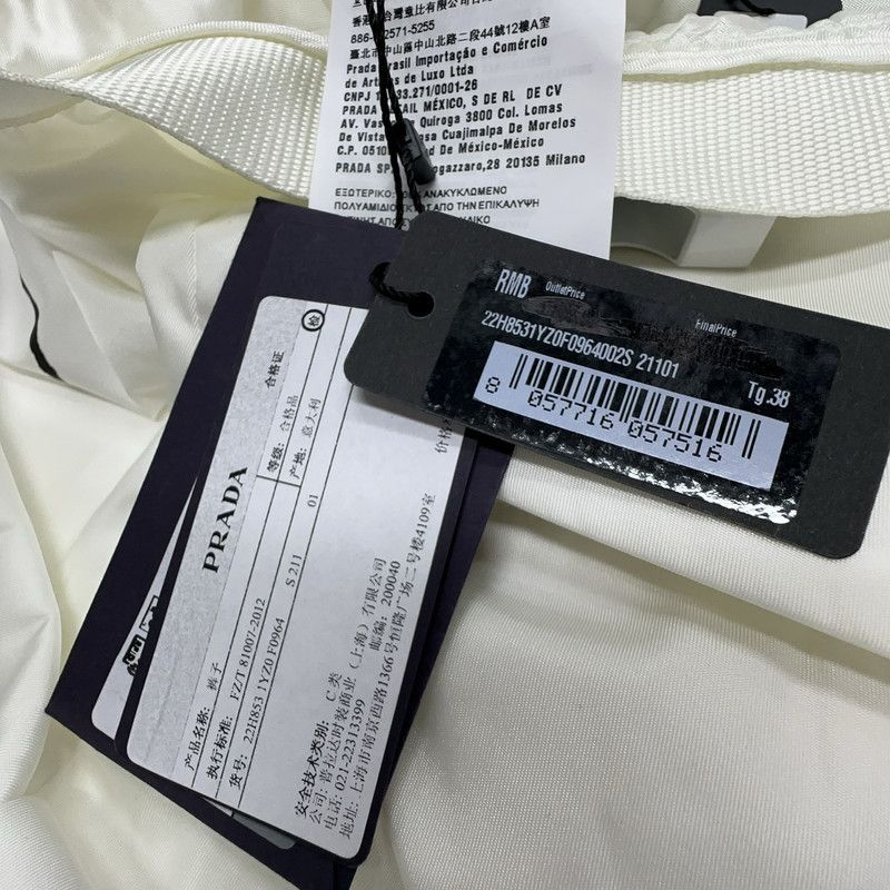 Prada Prada SS21 Recycled Nylon Shorts for Women Size US 38 / EU 54 - 8 Thumbnail