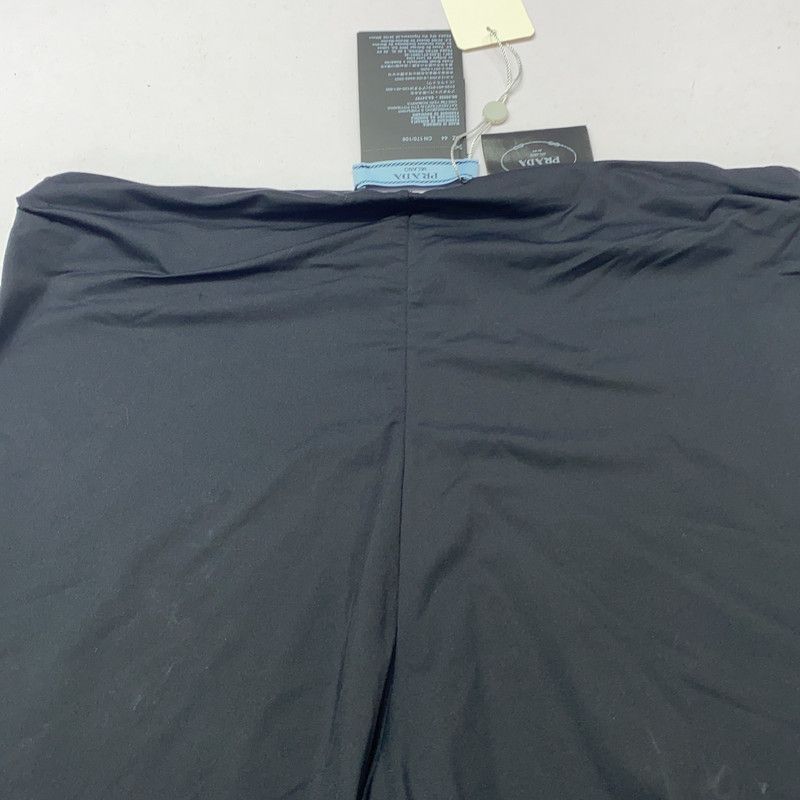 Prada Prada Women's High-Waisted Black Shorts Size US 44 / EU 60 - 6 Thumbnail