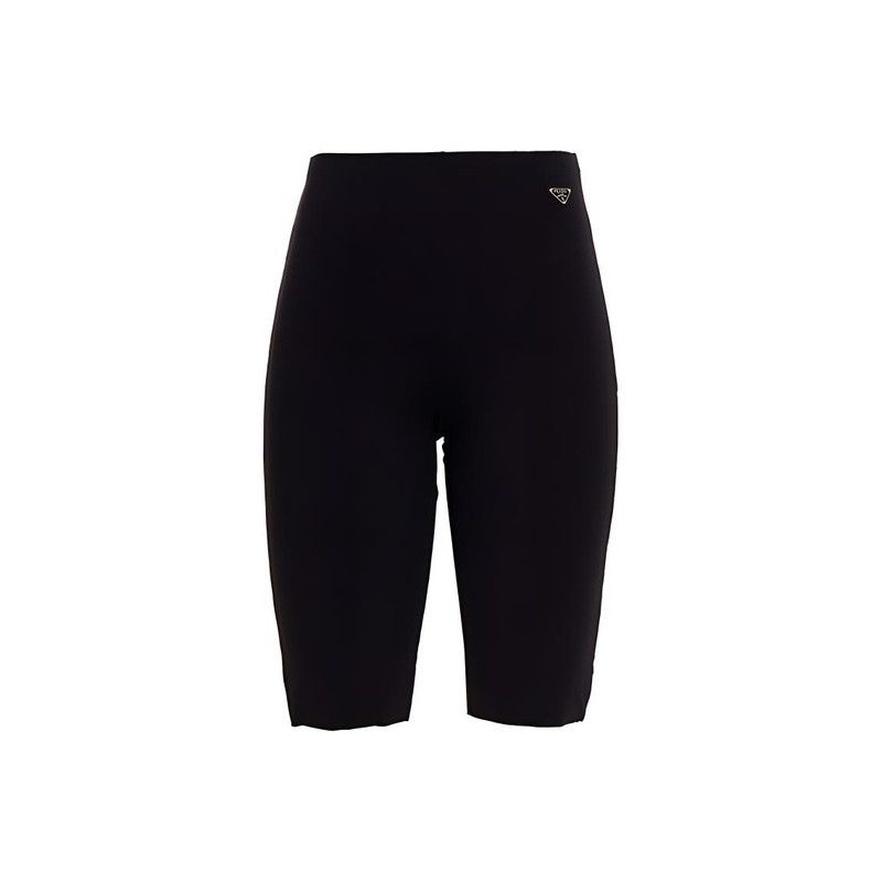 Prada Prada Women's High-Waisted Black Shorts Size US 44 / EU 60 - 3 Thumbnail