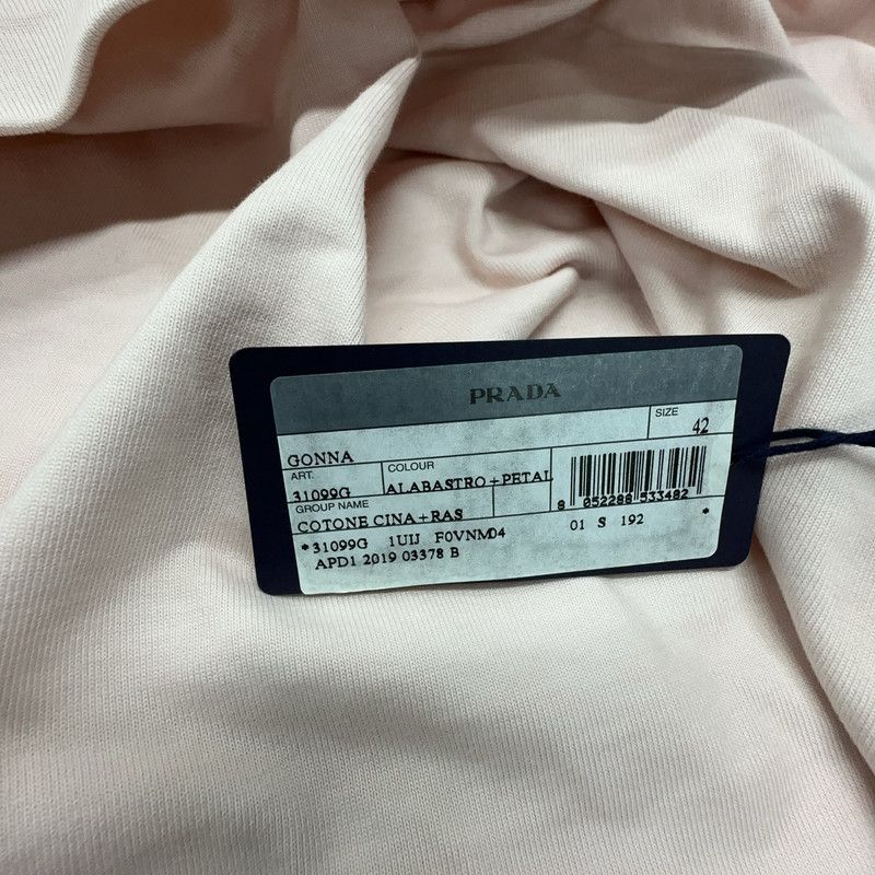 Prada Prada Pink Logo Design Casual Skirt Size US 42 / EU 58 - 5 Thumbnail