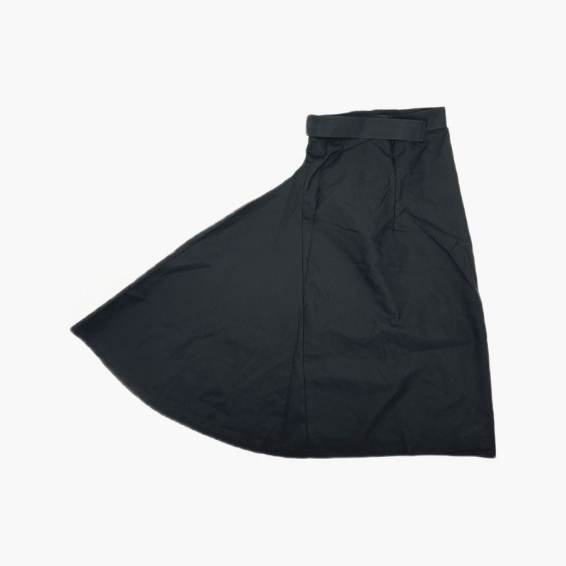 Prada Prada SS21 Black Recycled Nylon Midi Skirt Size US 38 / EU 54 - 5 Thumbnail