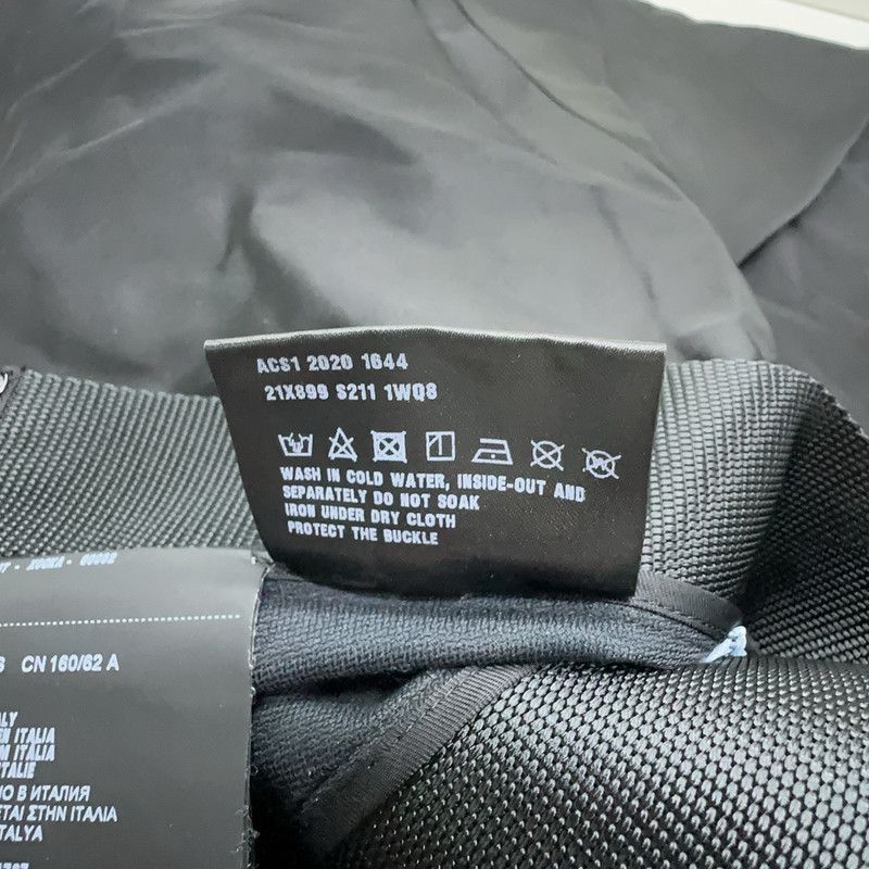 Prada Prada SS21 Black Recycled Nylon Midi Skirt Size US 38 / EU 54 - 4 Thumbnail