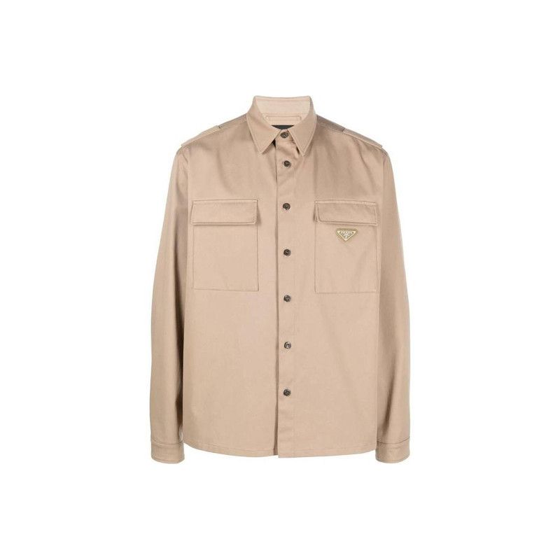 Prada Prada Logo Long Sleeve Shirt for Men Size US L / EU 52-54 / 3 - 6 Thumbnail
