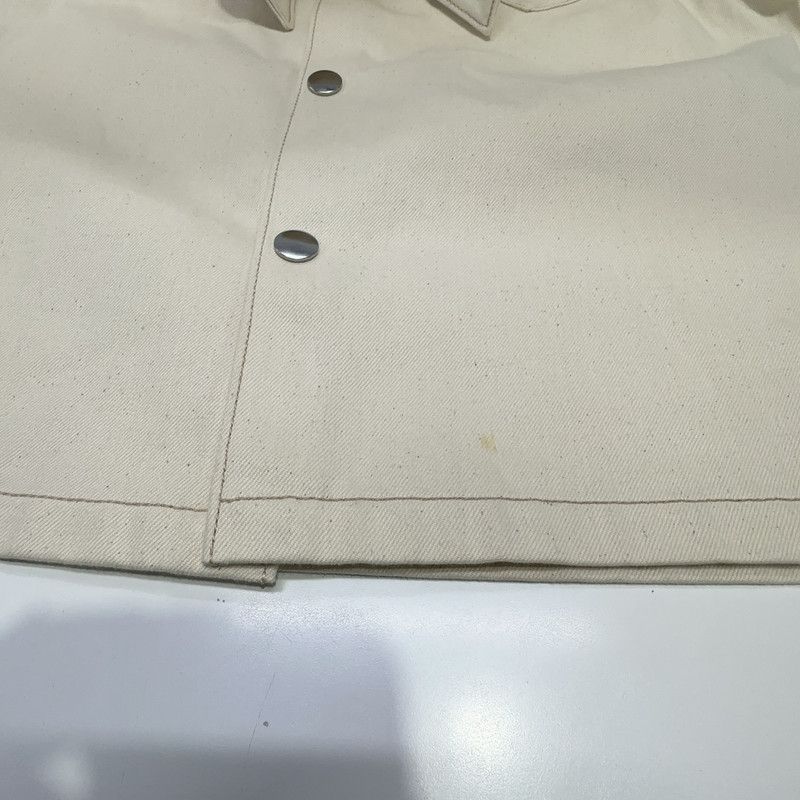 Prada Prada SS23 Beige Loose Fit Long Sleeve Shirt Size US XL / EU 56 / 4 - 8 Thumbnail