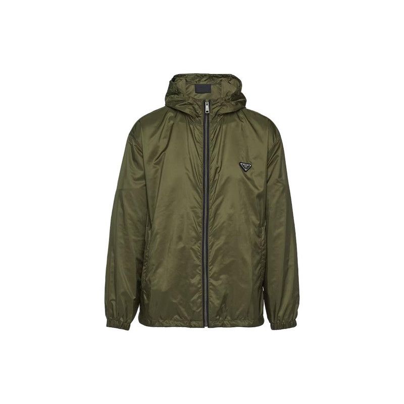Prada PRADA Re-Nylon Hooded Blouson Jacket Size US M / EU 48-50 / 2 - 3 Thumbnail