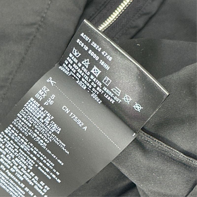 Prada Prada Black Zipper Collar Long Sleeve Jacket Size US S / EU 44-46 / 1 - 2 Thumbnail