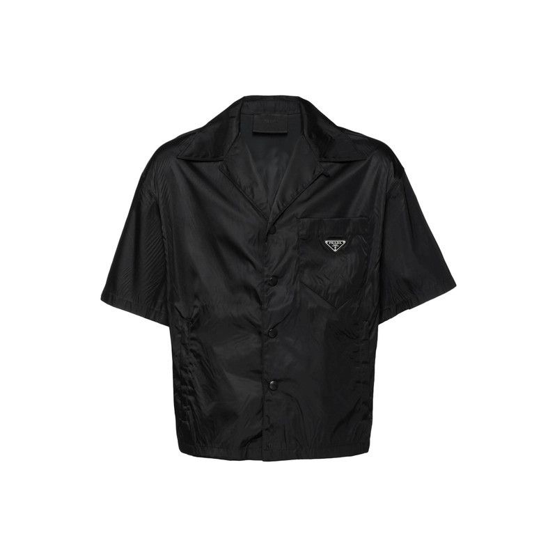 Prada Prada Logo Relaxed Short Sleeve Shirt Size US L / EU 52-54 / 3 - 2 Thumbnail