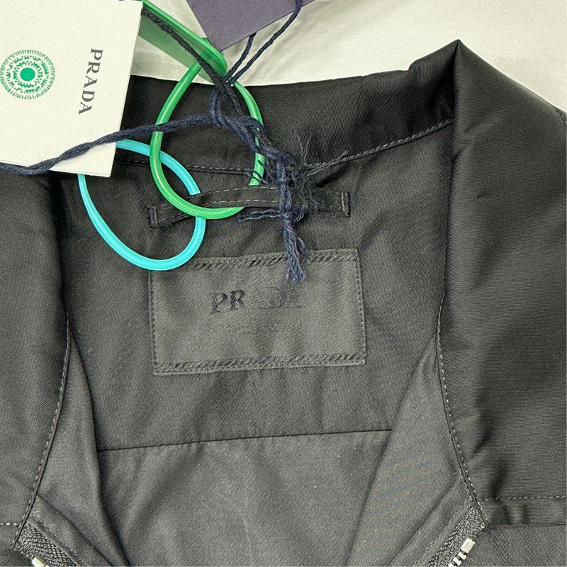 Prada Prada Men's Black Long Sleeve Jacket Size US XL / EU 56 / 4 - 4 Thumbnail
