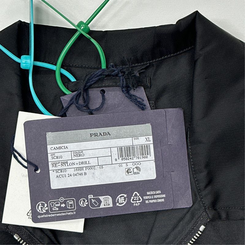 Prada Prada Men's Black Long Sleeve Jacket Size US XL / EU 56 / 4 - 6 Thumbnail