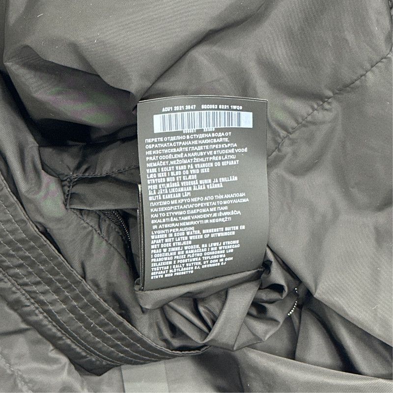 Prada Prada Men's Black Hoodie Jacket with Letter Print Size US XL / EU 56 / 4 - 3 Thumbnail
